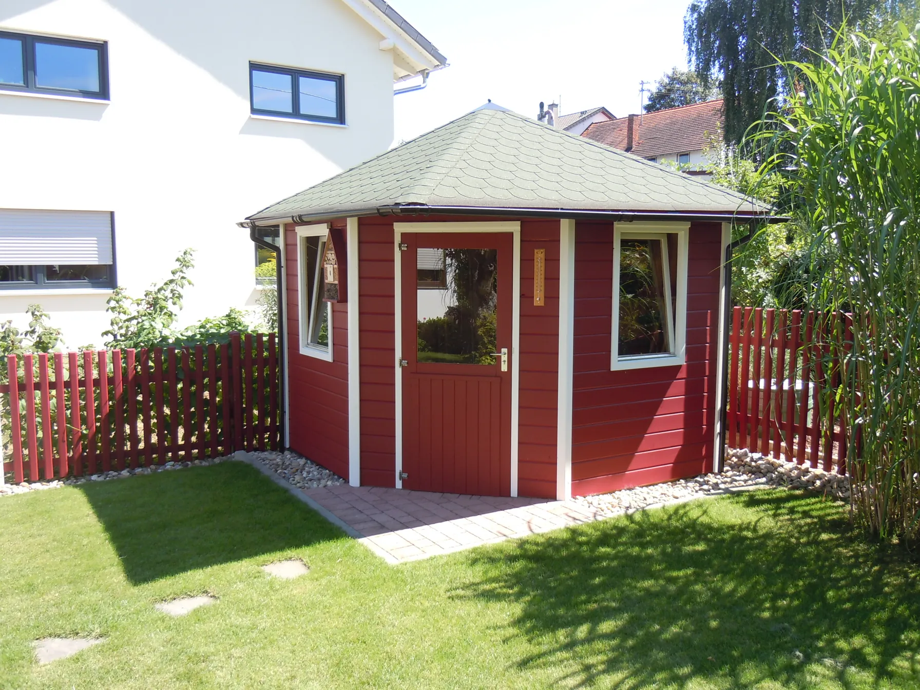 Komplettgarten mit Gartenhaus